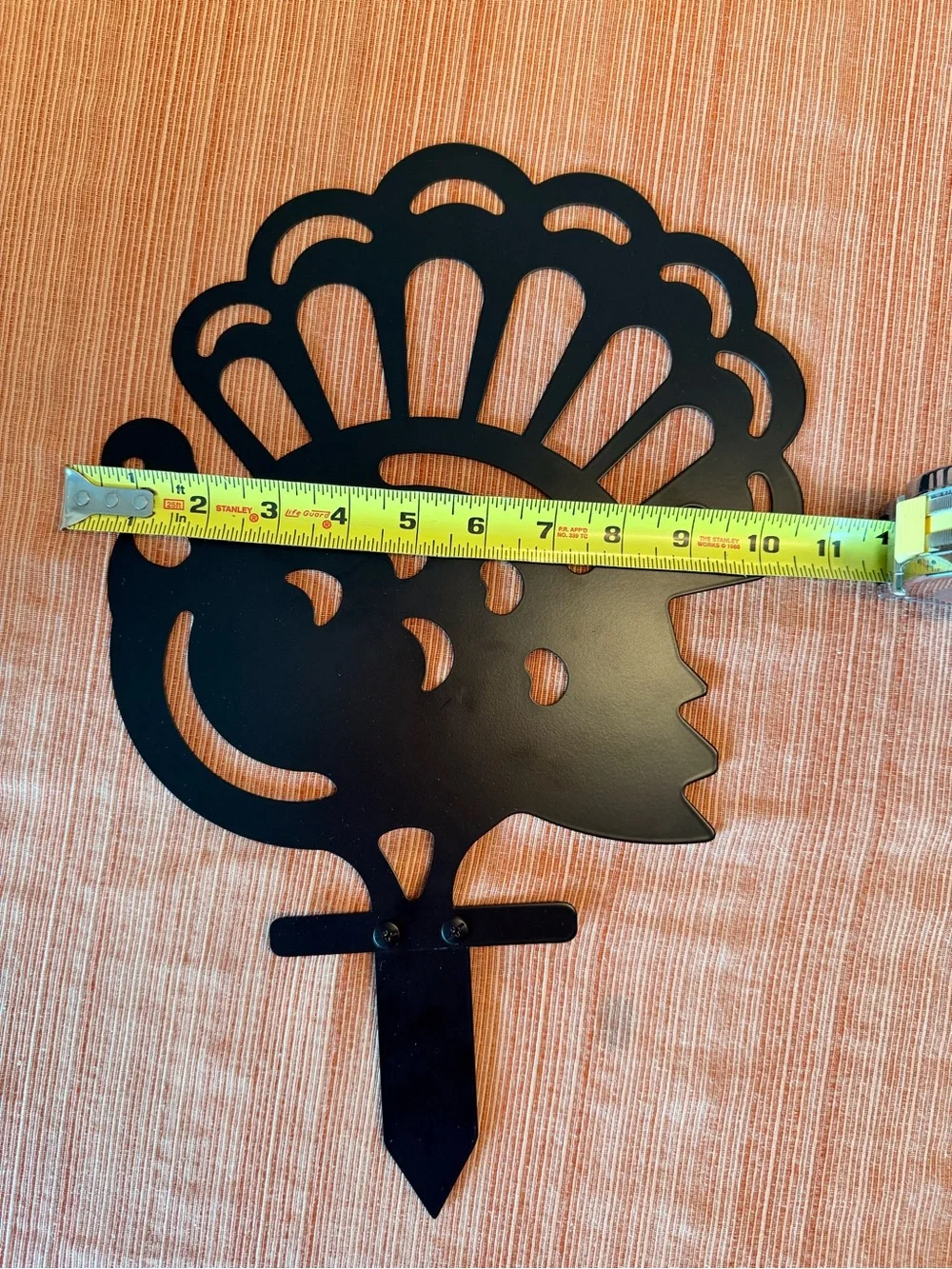 Thanksgiving Garden Stake Set, Rhodes Welding & Metal Works Rust Free.